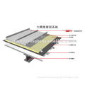 Modern precoated aluminium standing seam roof sheet